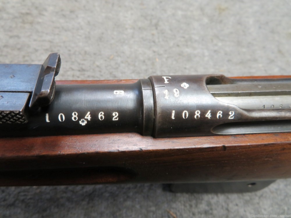 ANTIQUE SWISS MODEL 1889 SCHMIDT RUBIN RIFLE-MFG 1892-BEAUTIFUL GUN-img-4
