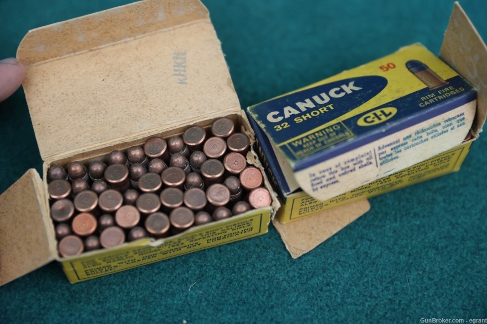 Canuck 32 Short Rimfire ammo 2 boxes .32 RF-img-3