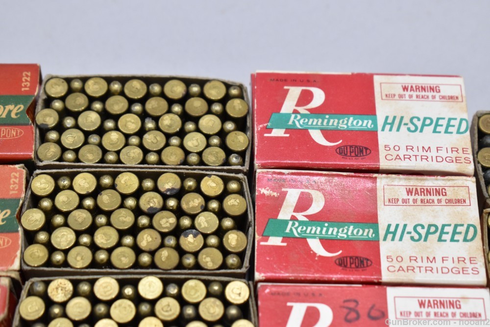 14 Boxes 643 Rds Vintage Remington 22 L LONG Rimfire Ammunition -img-3