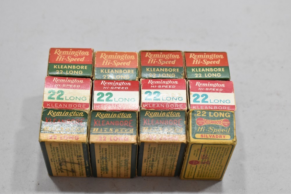 14 Boxes 643 Rds Vintage Remington 22 L LONG Rimfire Ammunition -img-14