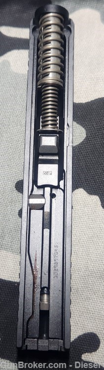 Glock G43X 9MM complete OEM slide 43X Black New-img-1