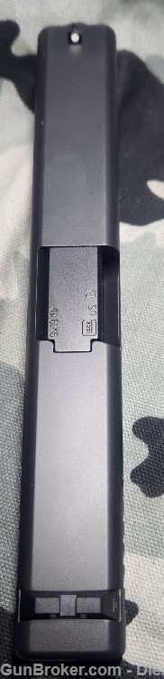 Glock G43X 9MM complete OEM slide 43X Black New-img-3