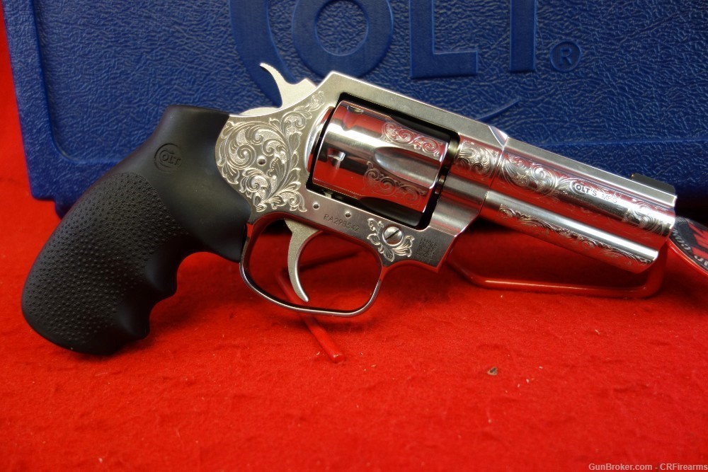 ENGRAVED COLT KING COBRA 357MAG SS 3" 357 Magnum | 38 Special-img-14