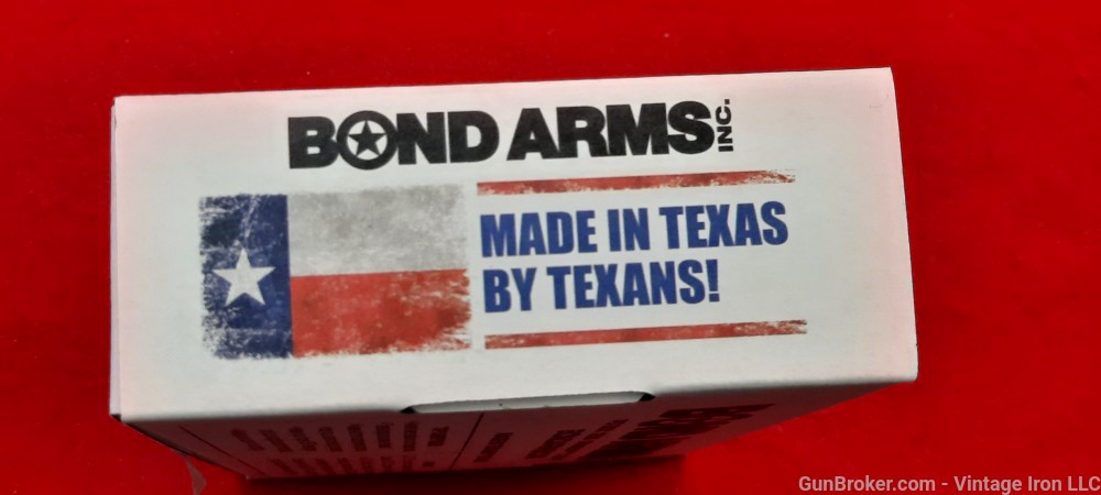 Bond Arms Rowdy 45 COLT/410 Ga 3” Derringer 45 Long Colt/410 Gauge NIB! NR-img-7