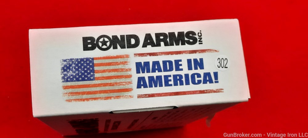 Bond Arms Rowdy 45 COLT/410 Ga 3” Derringer 45 Long Colt/410 Gauge NIB! NR-img-9