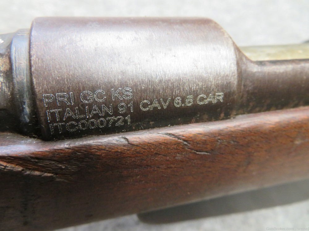WWII ITALIAN CARCANO MODEL 91 CAVALRY CARBINE DATED 1936 BY GARDONE-img-8