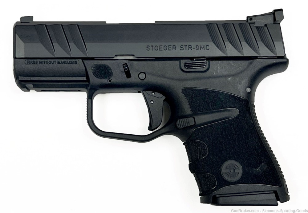 Stoeger STR-9MC (31766) 3.1" 9mm 11Rd/13Rd Semi Auto Pistol - Black-img-0