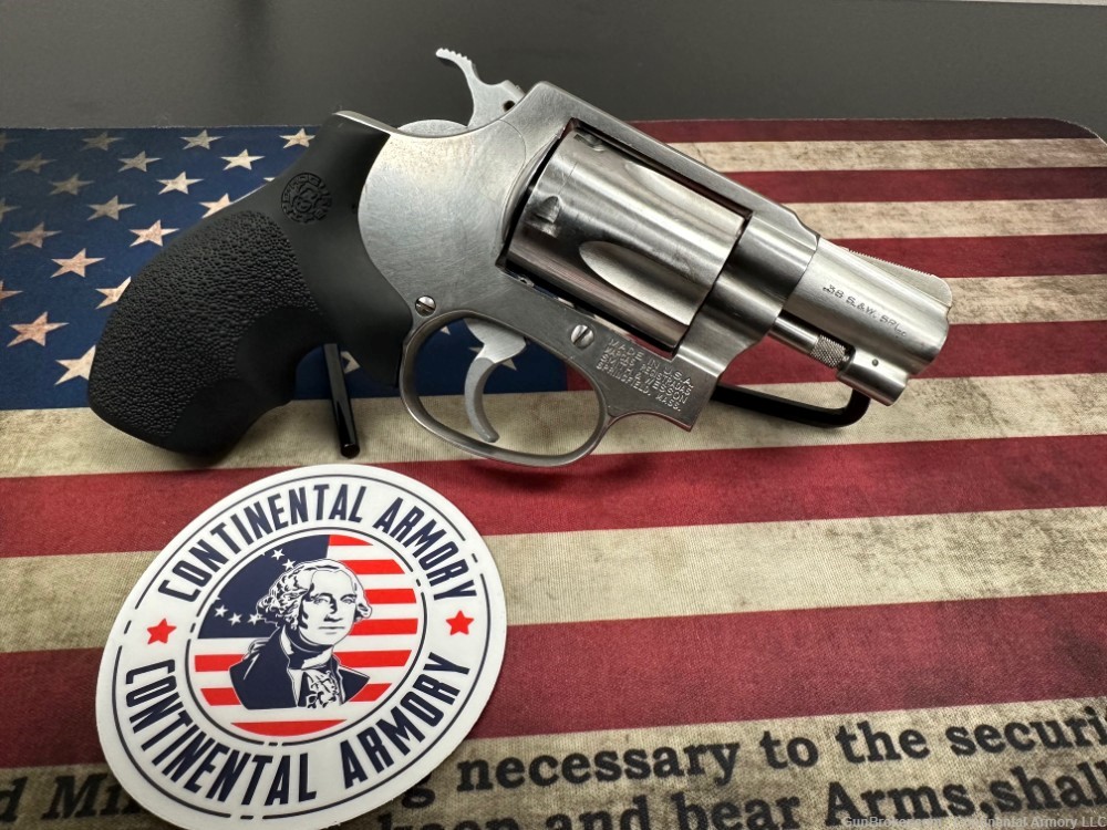 Smith & Wesson S&W Model 60 60-3 Revolver, 2", 38spl, USED - Fast Shipping-img-2