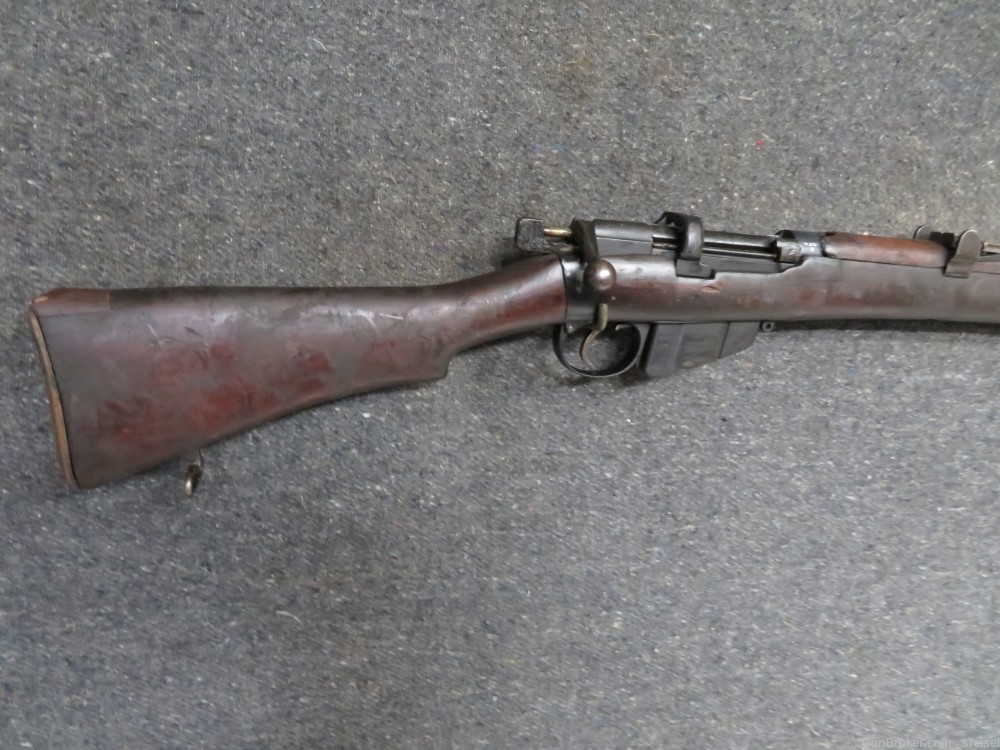 WWII INDIAN NO. I MK III* SMLE ENFIELD RIFLE W/ GRENADE LAUNCHING CUP-MATCH-img-1