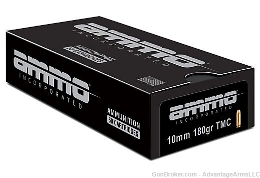 Ammo Incorporated 10mm 180 gr. 50 rd. Box-img-0