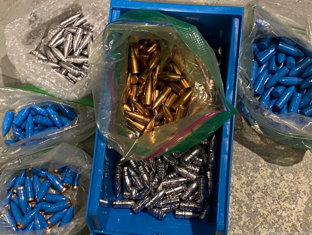 400 Count 7.62x39 Bullets Cast and Jacketed .310” - .312”-img-0