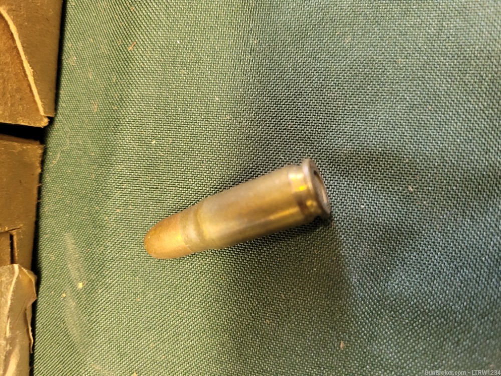 7.62x25 Tokerev ammunition. Brass case!-img-1