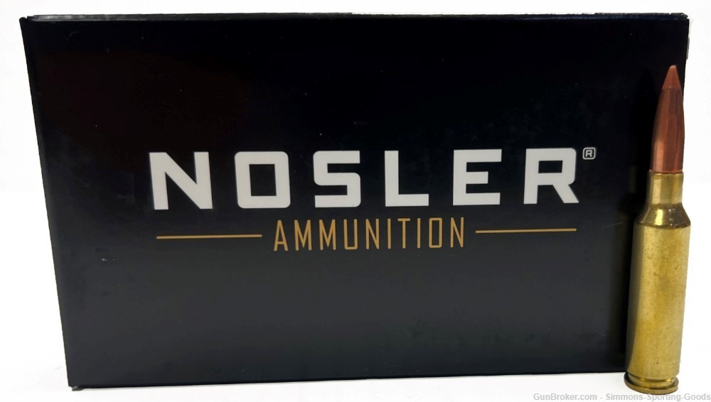 Nosler (40064) 6.5 Creedmoor 140GR BT Rifle Ammunition Qty-  5Bxs/100Rds-img-1