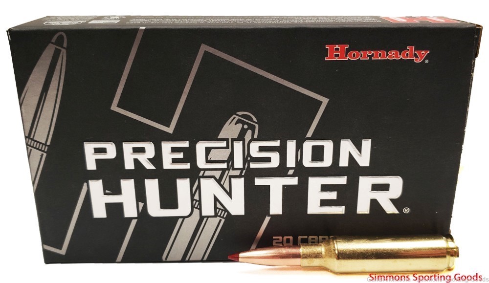 Hornady Precision Hunter (81499) 6.5 Creedmoor 143gr ELD-X Qty. 5Bxs/100Rds-img-1