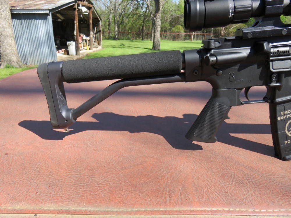 DPMS. Panther Arms .223 Rem New Sig 3-12x44mm Scope and Bipod-img-5