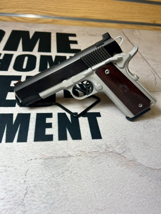 Springfield Armory 1911 Ronin 9mm 5" Blued Stainless 9rd - VGC! PENNY! NR!-img-1