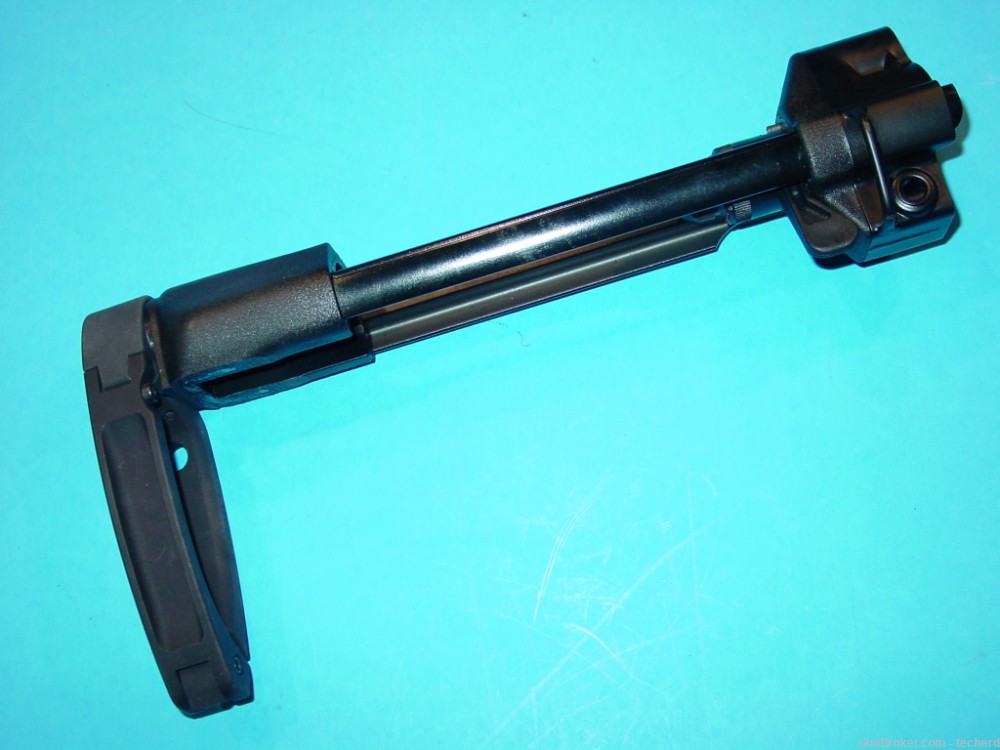 HK SP5 / MP5 Telescopic Tailhook Pistol Stabilizing Brace-img-0