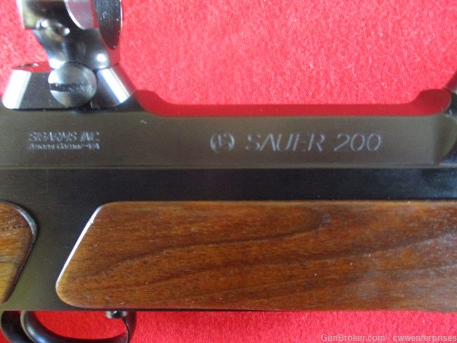 Left Hand Sauer 200 Lightweight Take Down Rifle In .270 Win 1988 LH-img-10
