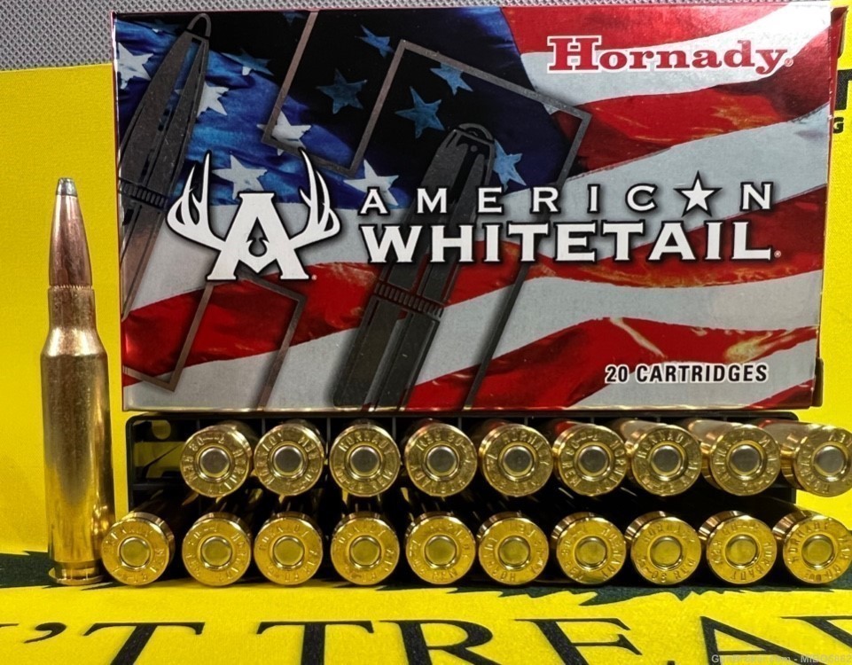 Hornady American Whitetail 7mm-08 Ammunition. One Box-img-3