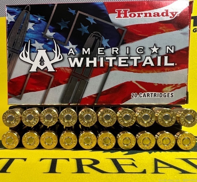 Hornady American Whitetail 7mm-08 Ammunition. One Box-img-2