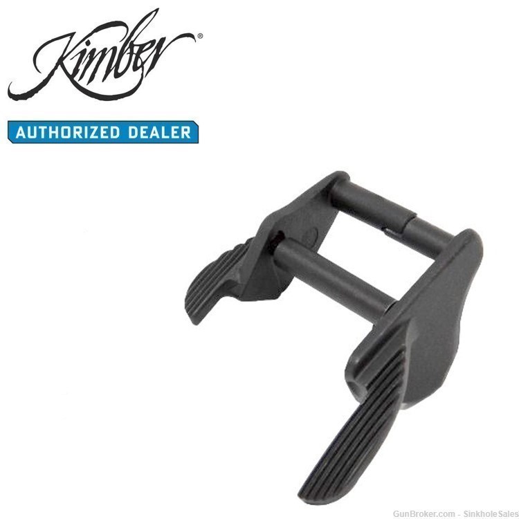 Kimber 1911 Laser Grip Set Pinned Ambi Safety Black 4100030-img-0