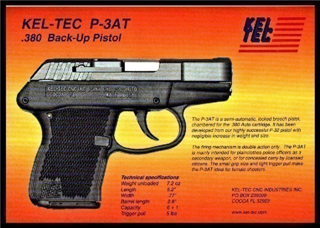 2004 KEL-TEC P-34T .380 Pistol PRINT AD-img-0
