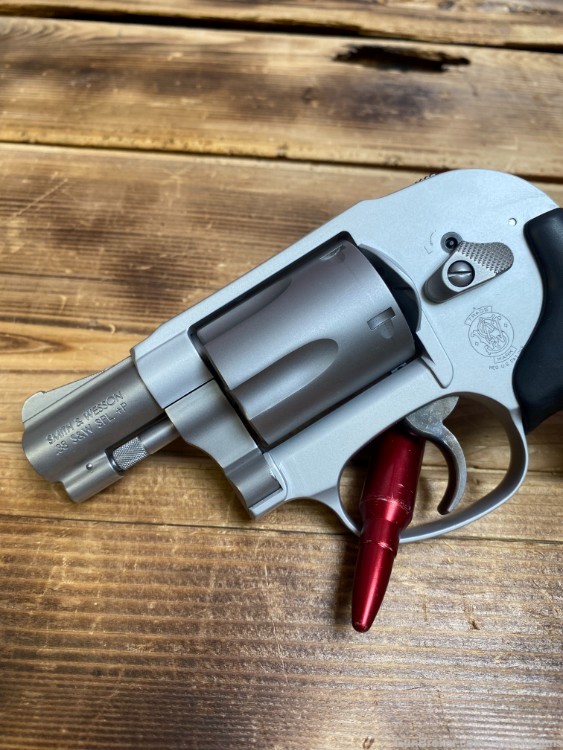 Smith & Wesson Airweight .38 SPL. +P With Hammer-img-6