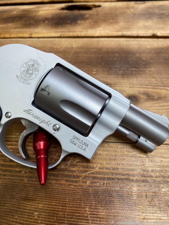 Smith & Wesson Airweight .38 SPL. +P With Hammer-img-1