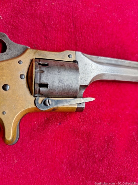 RARE Connecticut Arms Co. Pocket Revolver, .28 caliber cup-primed-img-3