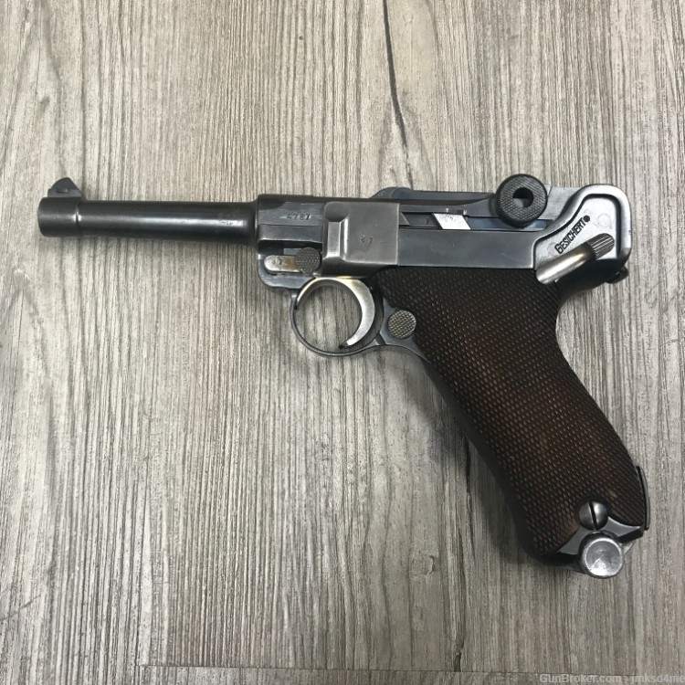 German Luger S/42 9mm 4"-img-1