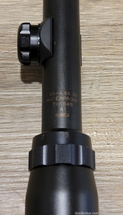 Bushnell Banner 1.5-4.5x32 Riflescope #71-1545 USED NO RESERVE!-img-8