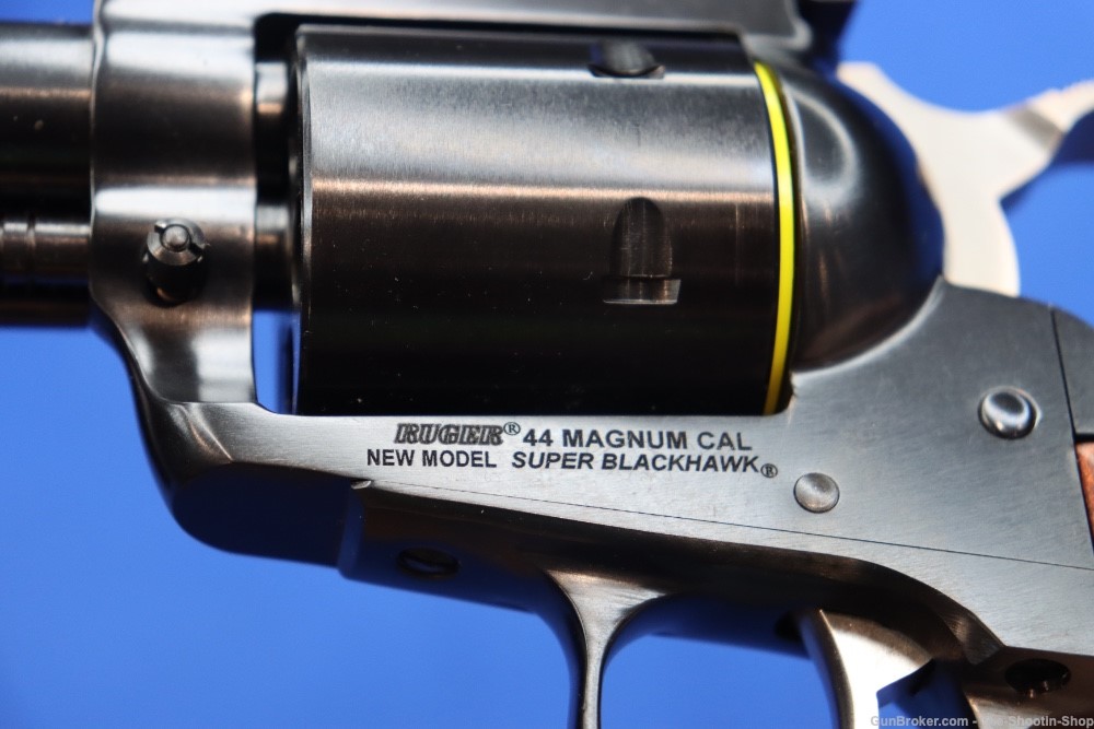 Ruger Model SUPER BLACKHAWK Revolver 44 REM MAG Blued 44MAG 7.5" 6RD 0802 -img-15