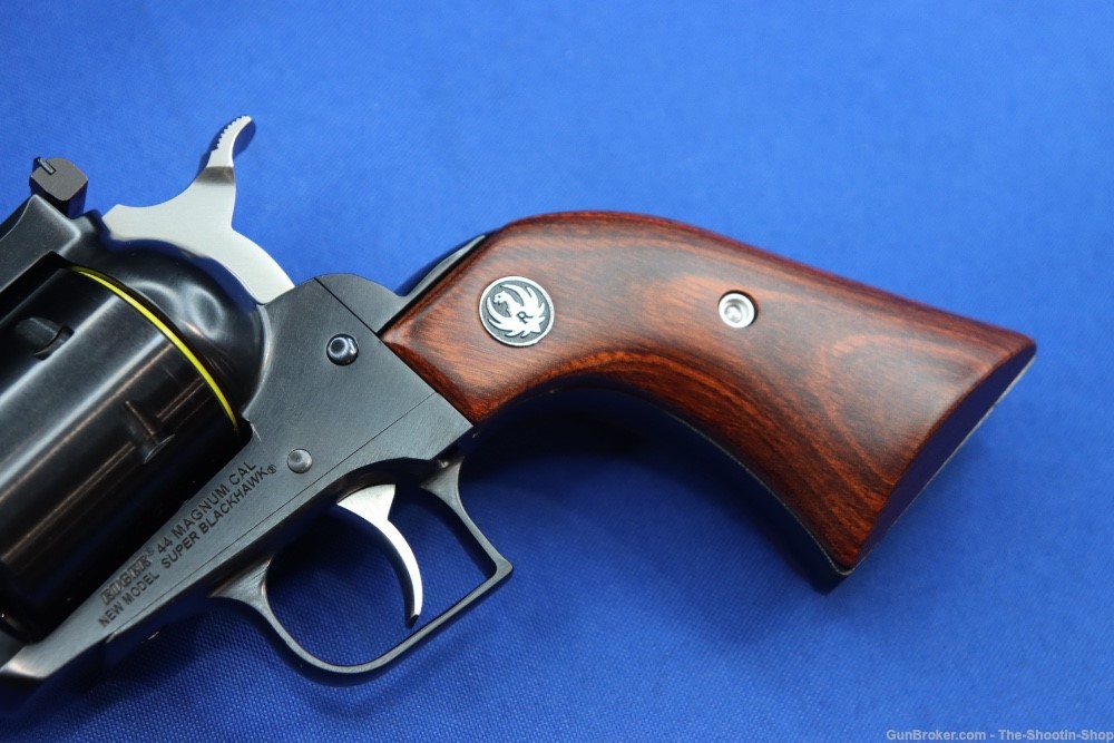 Ruger Model SUPER BLACKHAWK Revolver 44 REM MAG Blued 44MAG 7.5" 6RD 0802 -img-5