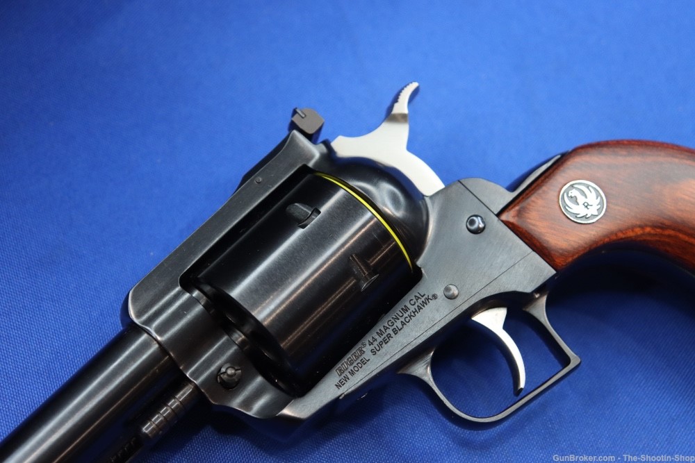 Ruger Model SUPER BLACKHAWK Revolver 44 REM MAG Blued 44MAG 7.5" 6RD 0802 -img-4