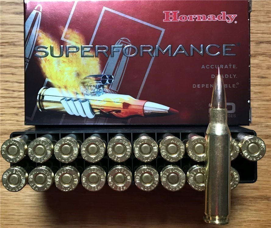 7mm 08 REM 139 gr GMX Hornady SuperPerformance CA legal 20 rds-img-1