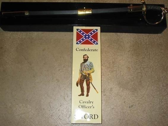 Confederate Cavalry Officer's Sword-NIB!-img-0