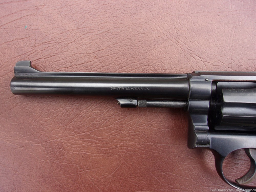 S&W Smith & Wesson 5 Screw K-22 .22lr 6" Revolver PRE 17 SO NICE $1START-img-8