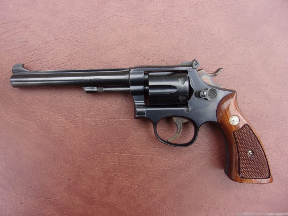 S&W Smith & Wesson 5 Screw K-22 .22lr 6" Revolver PRE 17 SO NICE $1START-img-5