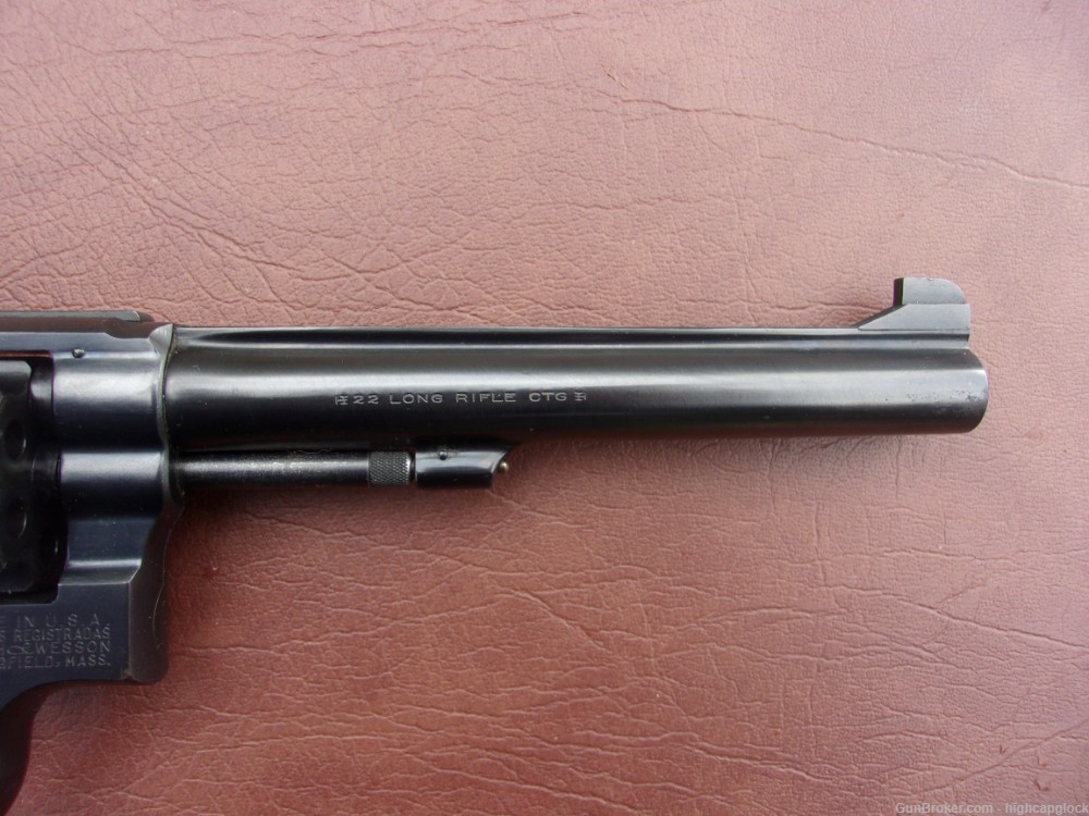 S&W Smith & Wesson 5 Screw K-22 .22lr 6" Revolver PRE 17 SO NICE $1START-img-4