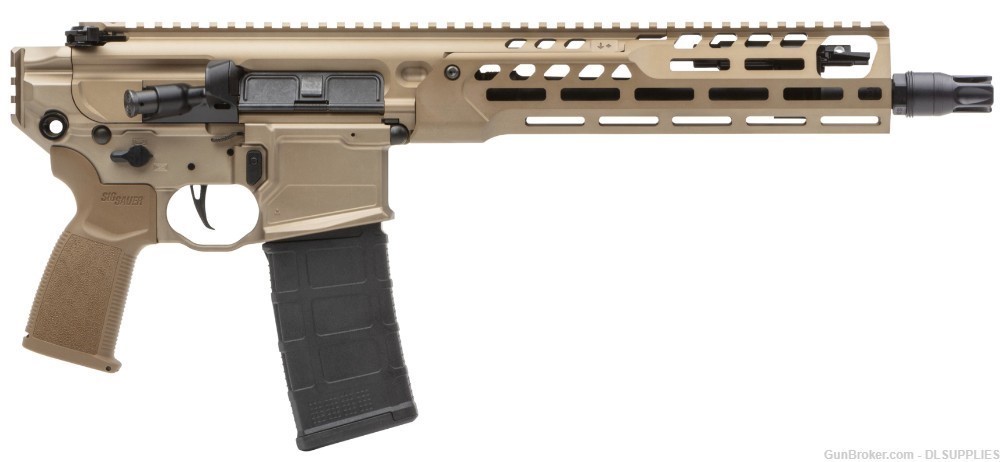 SIG SAUER MCX SPEAR-LT COYOTE FDE FINISH PISTOL (1) 30 MAG 11" BBL 5.56 -img-0