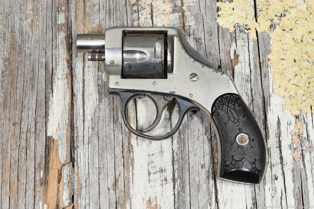 Harrington & Richardson Vest Pocket Safety Hammer .32 S&W 1-1/4" Revolver -img-0
