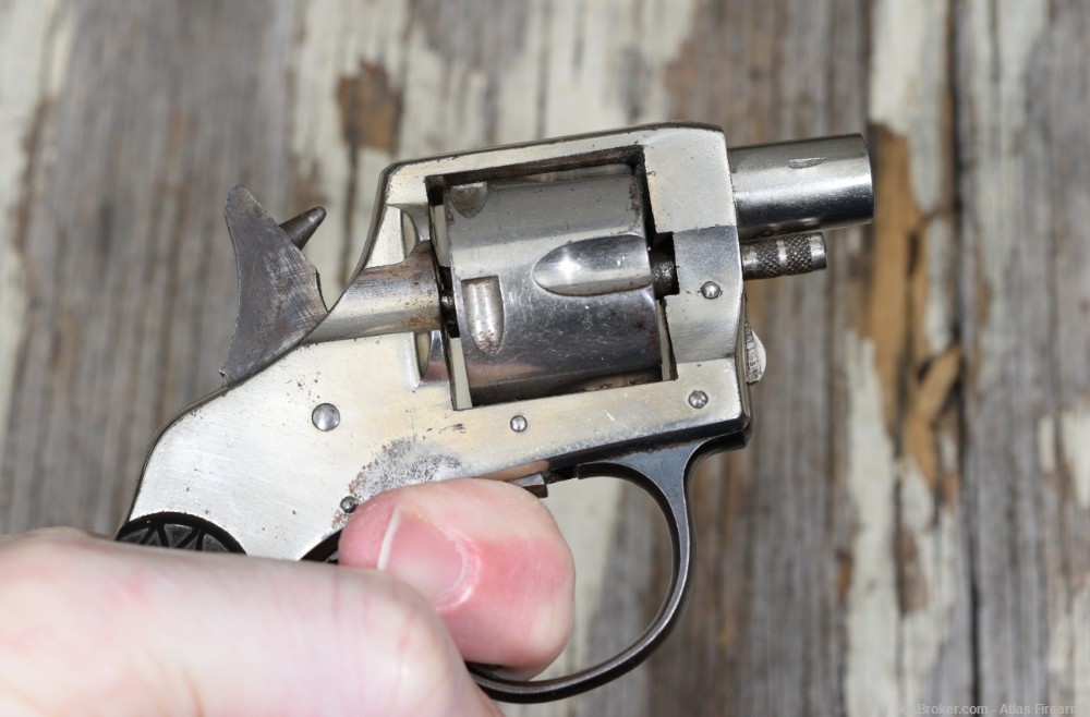 Harrington & Richardson Vest Pocket Safety Hammer .32 S&W 1-1/4" Revolver -img-14