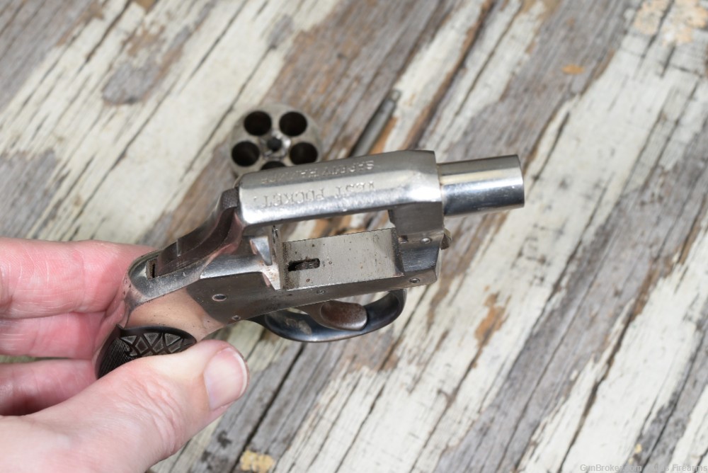 Harrington & Richardson Vest Pocket Safety Hammer .32 S&W 1-1/4" Revolver -img-17