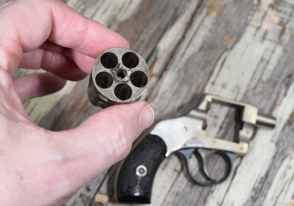 Harrington & Richardson Vest Pocket Safety Hammer .32 S&W 1-1/4" Revolver -img-19