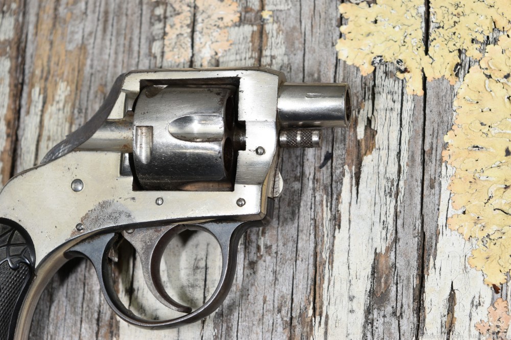 Harrington & Richardson Vest Pocket Safety Hammer .32 S&W 1-1/4" Revolver -img-7