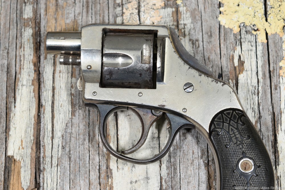 Harrington & Richardson Vest Pocket Safety Hammer .32 S&W 1-1/4" Revolver -img-2