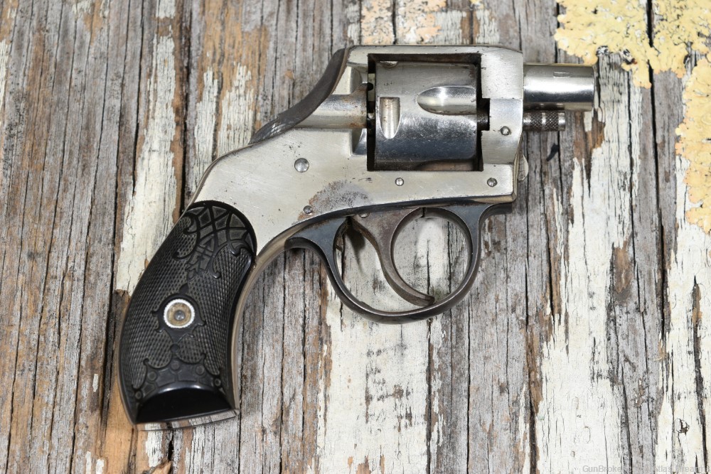 Harrington & Richardson Vest Pocket Safety Hammer .32 S&W 1-1/4" Revolver -img-4