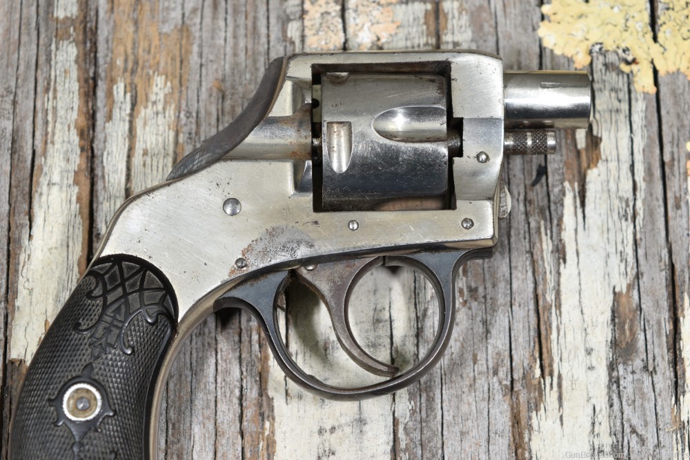 Harrington & Richardson Vest Pocket Safety Hammer .32 S&W 1-1/4" Revolver -img-6