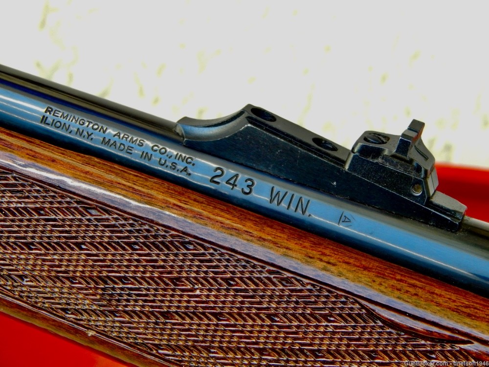 Mint Unfired Remington 742 Woodsmaster Rifle in 243 Caliber.-img-20