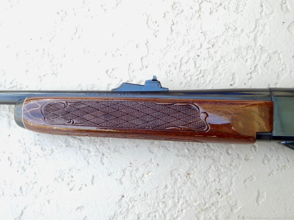 Mint Unfired Remington 742 Woodsmaster Rifle in 243 Caliber.-img-6